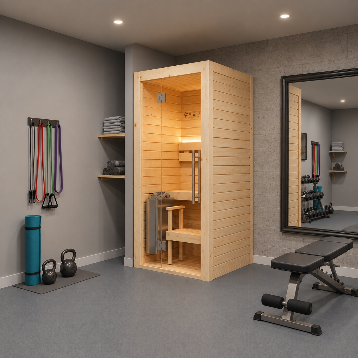 FEY NordicHeat Finnish Sauna –